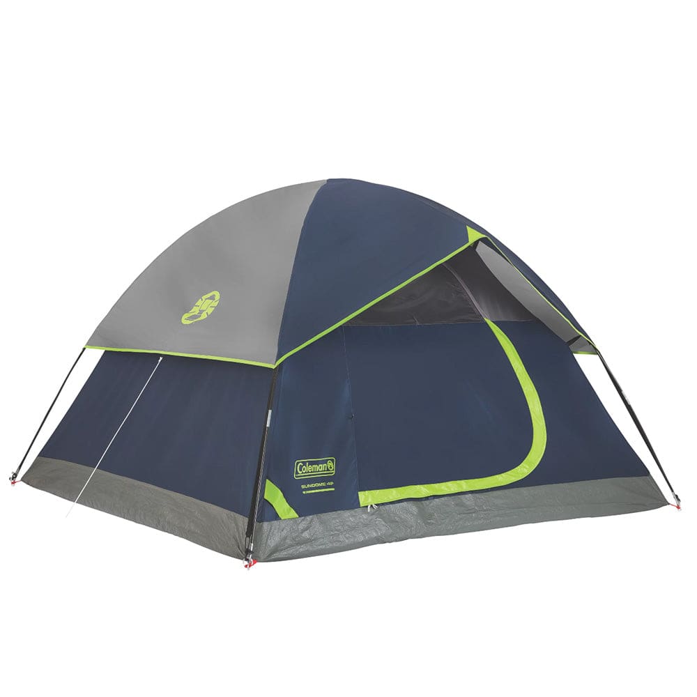 Coleman Sundome® 4-Person Camping Tent - Navy Blue & Grey - Outdoor | Tents,Camping | Tents - Coleman