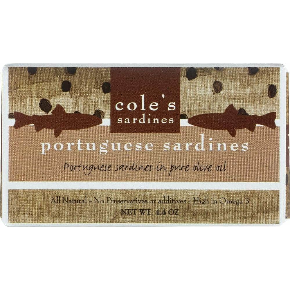 Coles Coles Sardines Olive Oil, 4.4 oz