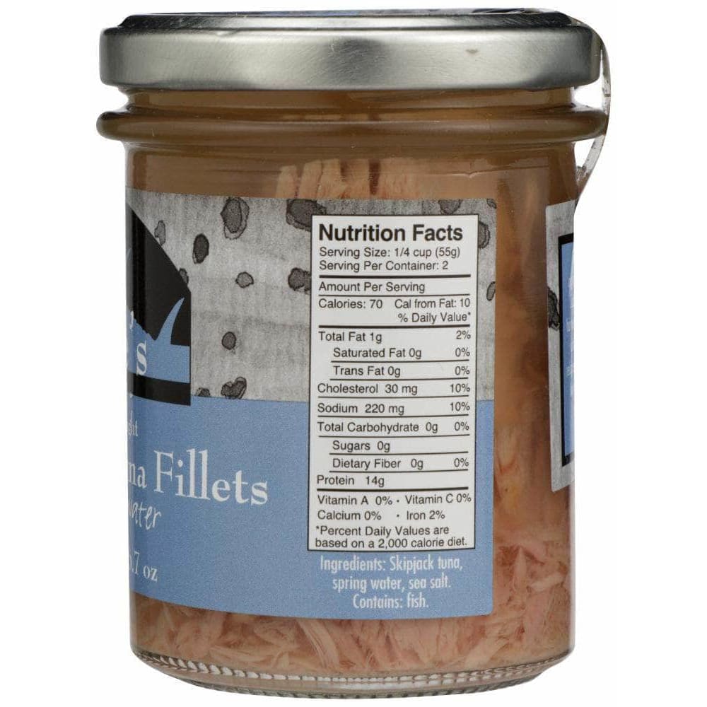 Coles Coles Tuna Fillets Spring Water Glass, 6.7 oz