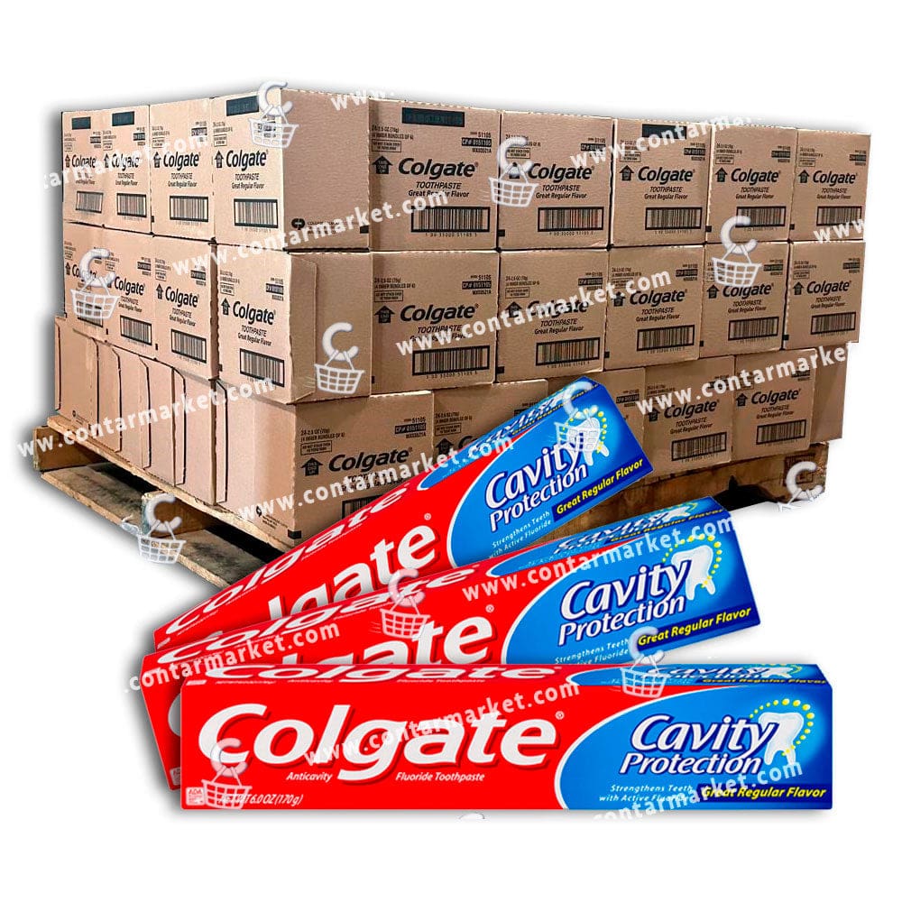 Colgate Cavity Protection, 2.5oz Each - 3600 ct - 150 boxes - Pallet ...