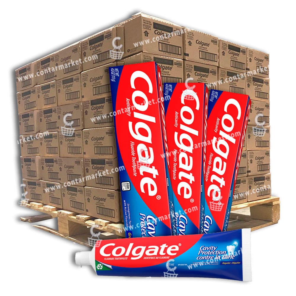Colgate Cavity Protection Toothpaste w/Fluoride Great Regular Flavor - 1 Oz - 4800 ct - 200 boxes - Pallet - Toothpaste - Colgate