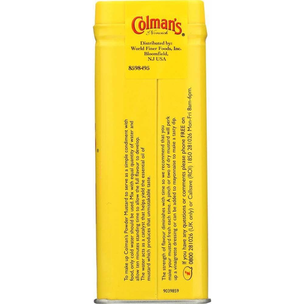 Colmans Colmans Dry Mustard, 4 oz