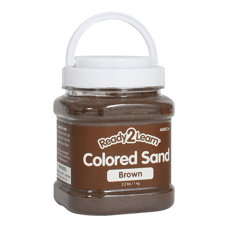 Colored Sand Brown (Pack of 6) - Sand - Learning Advantage