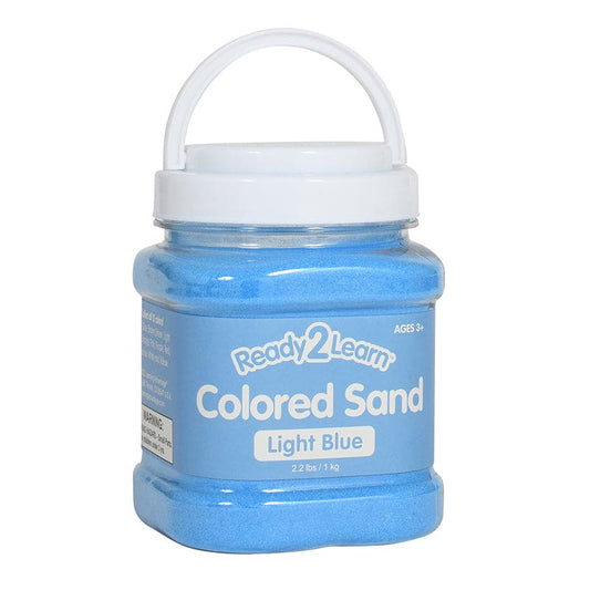 Colored Sand Light Blue (Pack of 6) - Sand - Learning Advantage