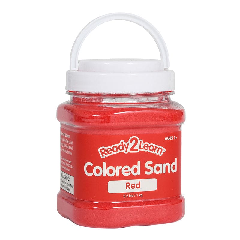 Colored Sand Red (Pack of 6) - Sand - Learning Advantage