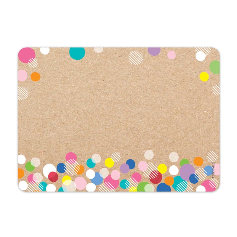 Colorful Kraft Bubbles Label (Pack of 10) - Name Tags - Creative Teaching Press