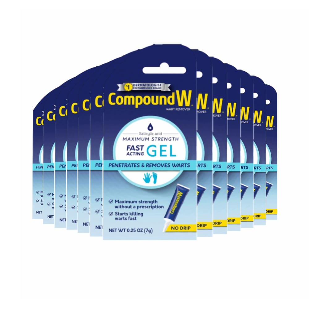 CompoundW Wart Remover Gel 0.25oz -12 Pack - Gel - CompoundW