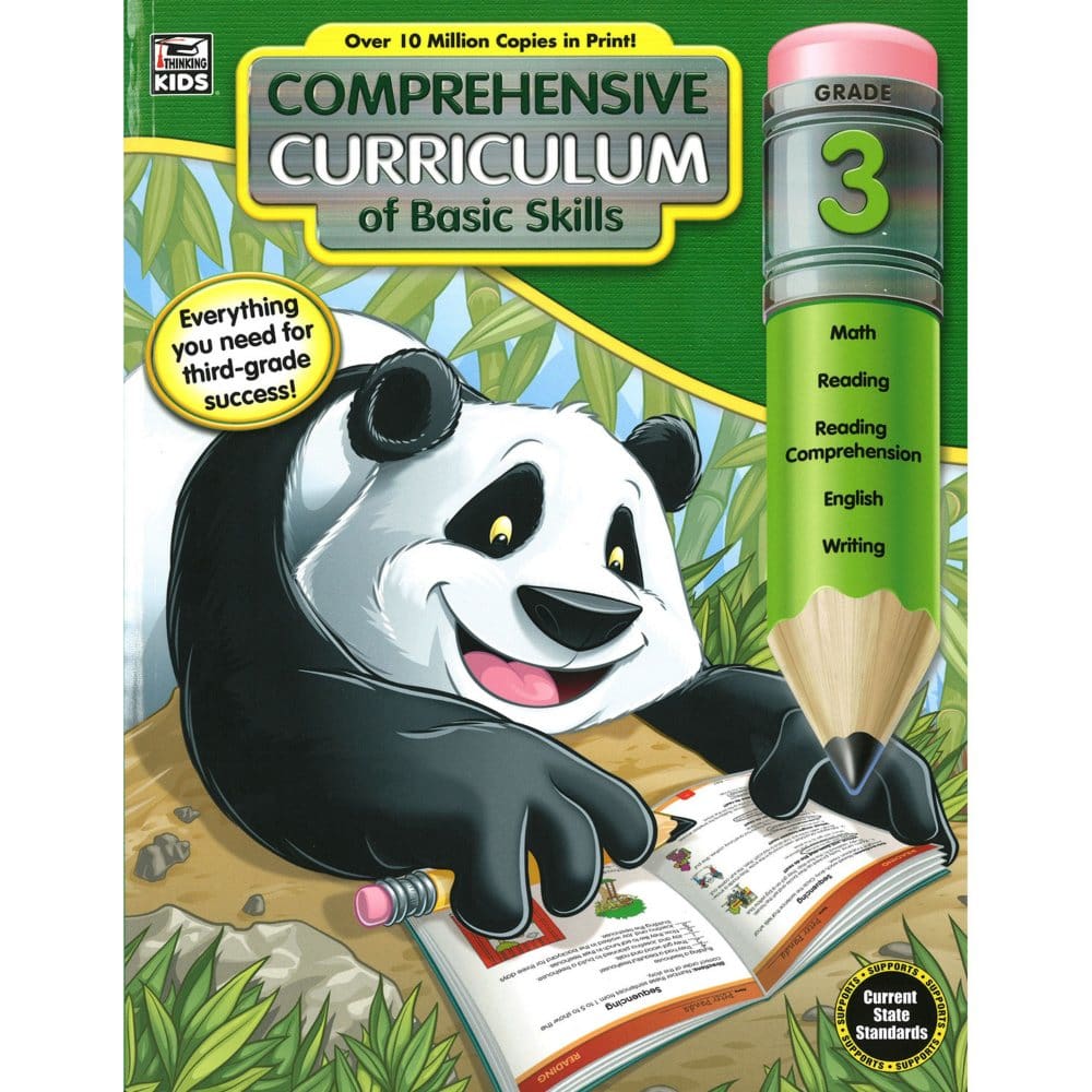 Comprehensive Curriculum of Basic Skills (3rd Grade) - Kids Books - Comprehensive