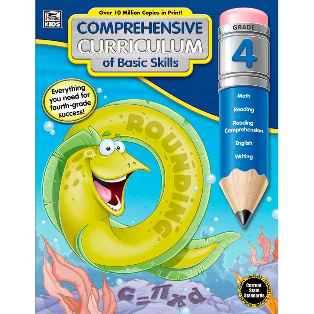 Comprehensive Curriculum of Basic Skills (4th Grade) - Kids Books - Comprehensive