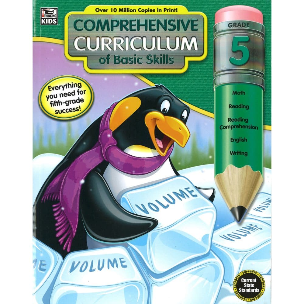 Comprehensive Curriculum of Basic Skills (5th Grade) - Kids Books - Comprehensive