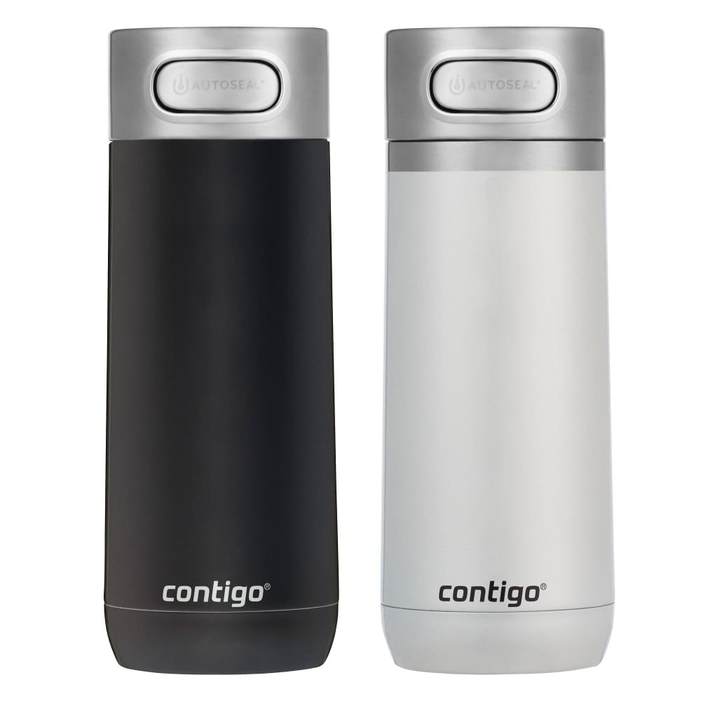 Contigo Luxe 14 oz. Travel Mug 2 pk. - Licorice and Frosted Pearl - Home/Home/Housewares/Dining & Entertaining/Bar & Drinkware/ - Contigo