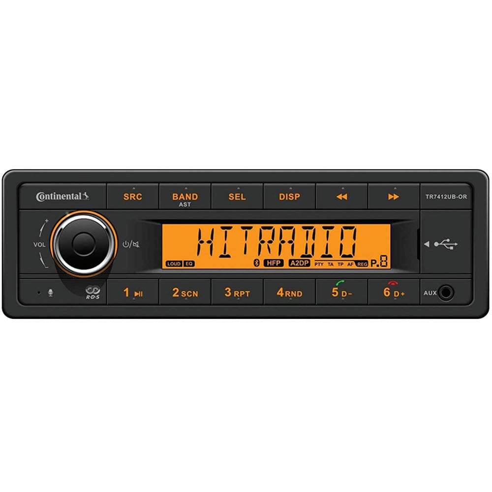 Continental Stereo w/ AM/ FM/ BT/ USB - 12V - Entertainment | Stereos - Continental