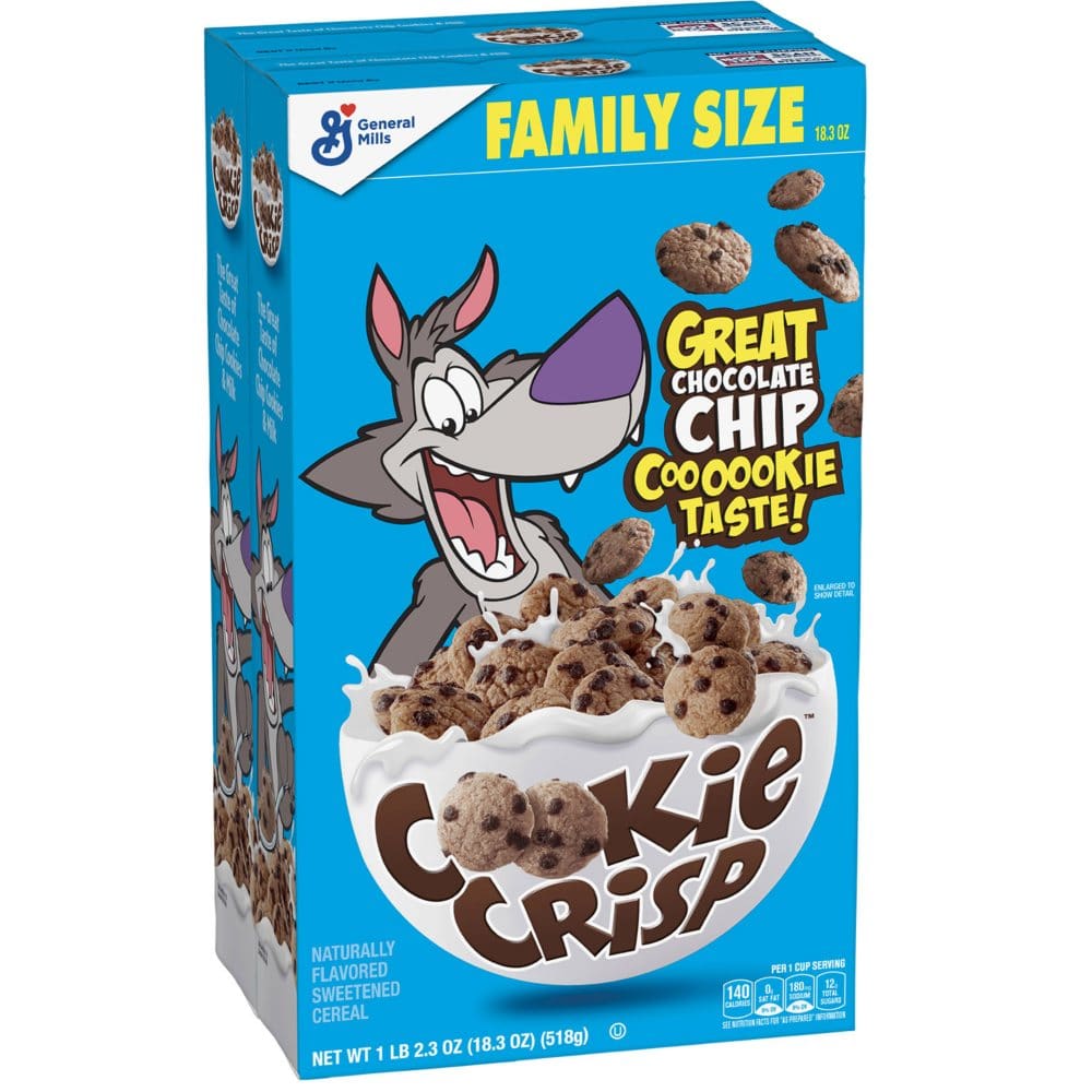 Cookie Crisp Cereal Chocolate Chip Cookie (2 pk.) - Cereal & Breakfast Foods - Cookie Crisp