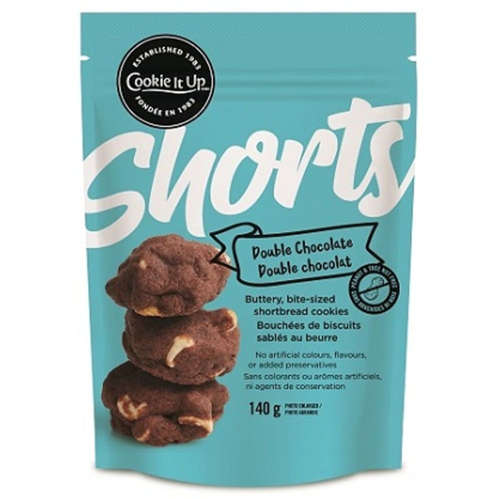 COOKIE IT UP: Cookies Shrtbd Dbl Choc 4.9 OZ (Pack of 5) - Grocery > Snacks > Cookies - COOKIE IT UP