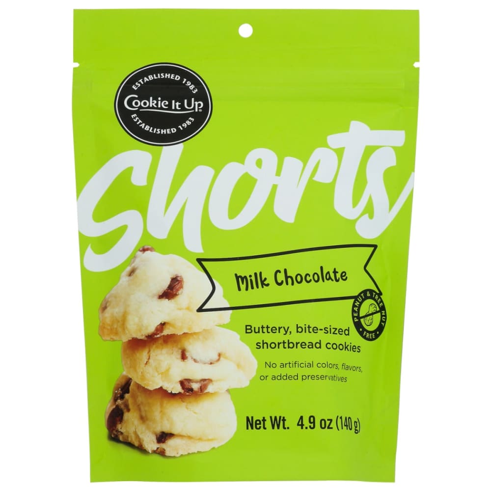 COOKIE IT UP: Cookies Shrtbd Mlk Choc 4.9 OZ (Pack of 5) - Grocery > Snacks > Cookies - COOKIE IT UP