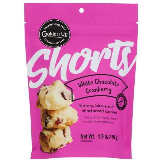 COOKIE IT UP: Cookies Shrtbd Wchoc Crn 4.9 OZ (Pack of 5) - Grocery > Snacks > Cookies - COOKIE IT UP