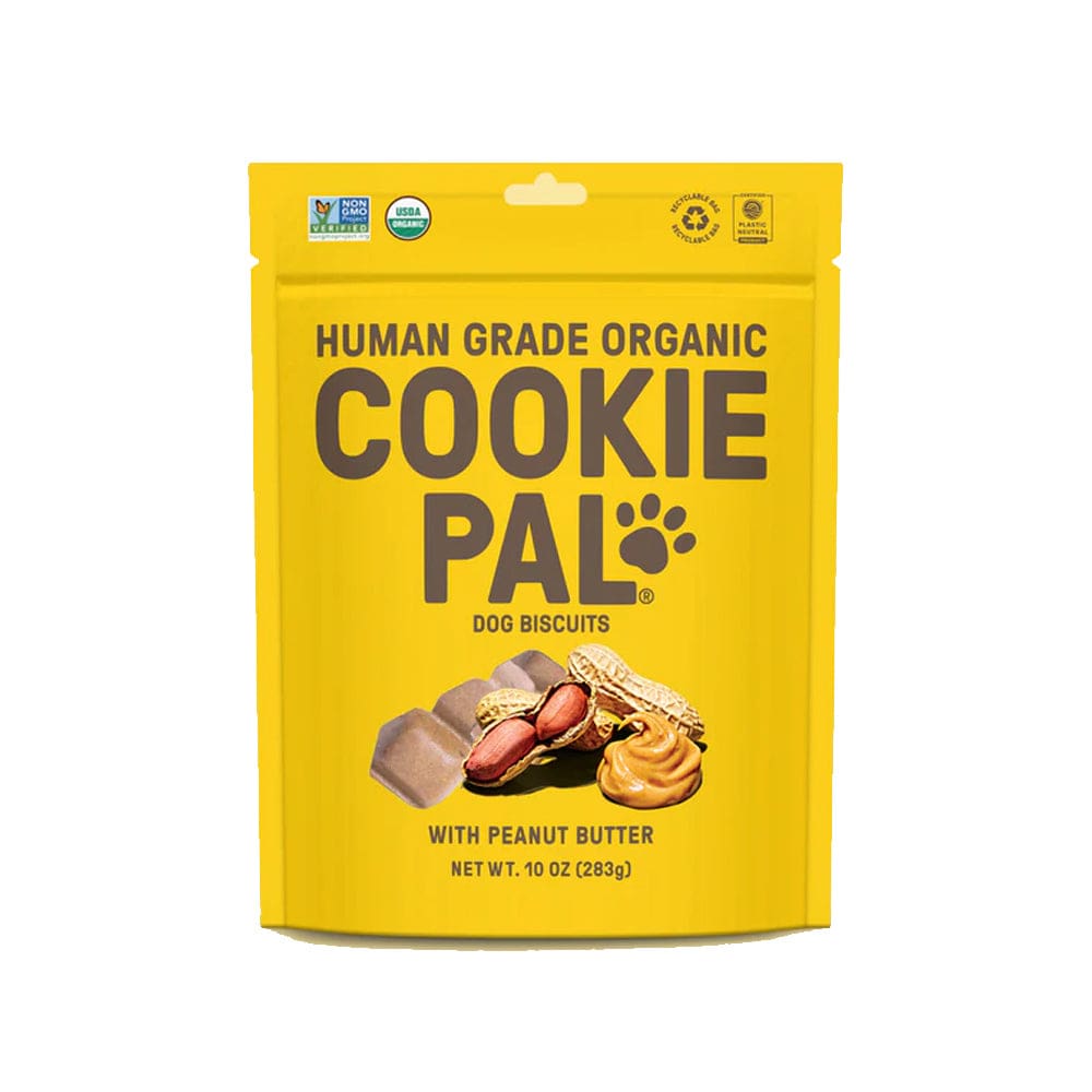 COOKIE PAL: Peanut Butter Dog Biscuits 10 oz (Pack of 3) - Pet > Dog Treats - COOKIE PAL