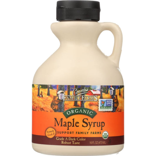 COOMBS FAMILY FARMS: Maple Syrup Jug Grade A Organic 16 oz - Grocery > Breakfast > Breakfast Syrups - COOMBS FAMILY FARMS