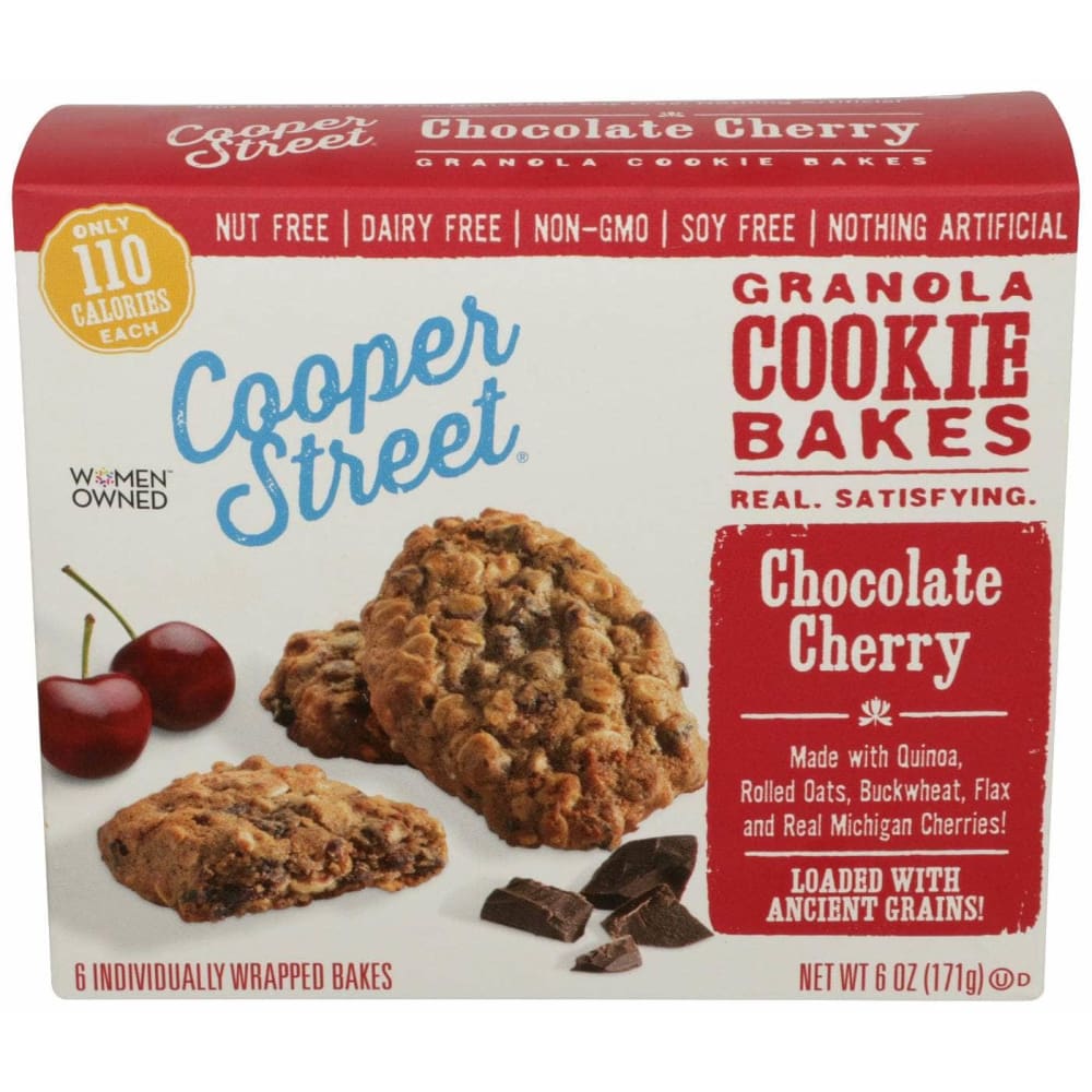 COOPER STREET COOPER STREET Chocolate Cherry Granola Cookie Bakes, 6 oz