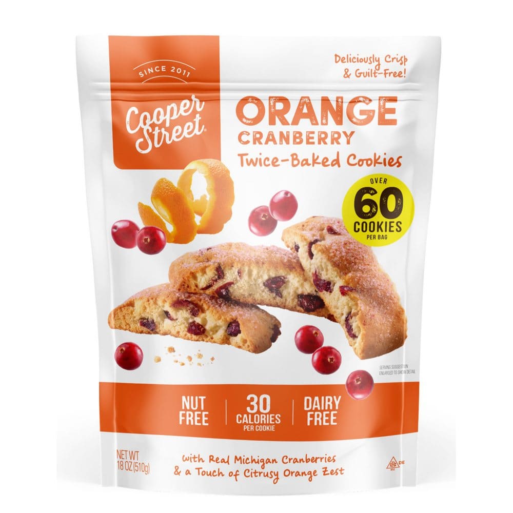 Cooper Street Orange Cranberry Cookies (18 oz.) - Cookies - Cooper Street