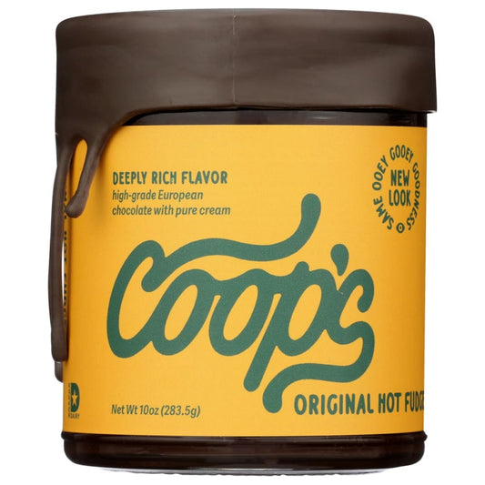 COOPS MICROCREAMERY: Original Hot Fudge 10.6 oz (Pack of 3) - Grocery > Chocolate Desserts and Sweets > Chocolate - COOPS MICROCREAMERY