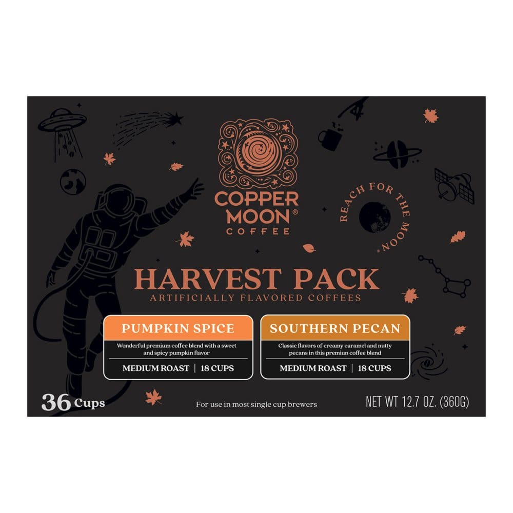 Copper Moon Coffee Single Serve Cups Harvest Pack (36 ct.) - K-Cups & Single Serve Coffee - Copper