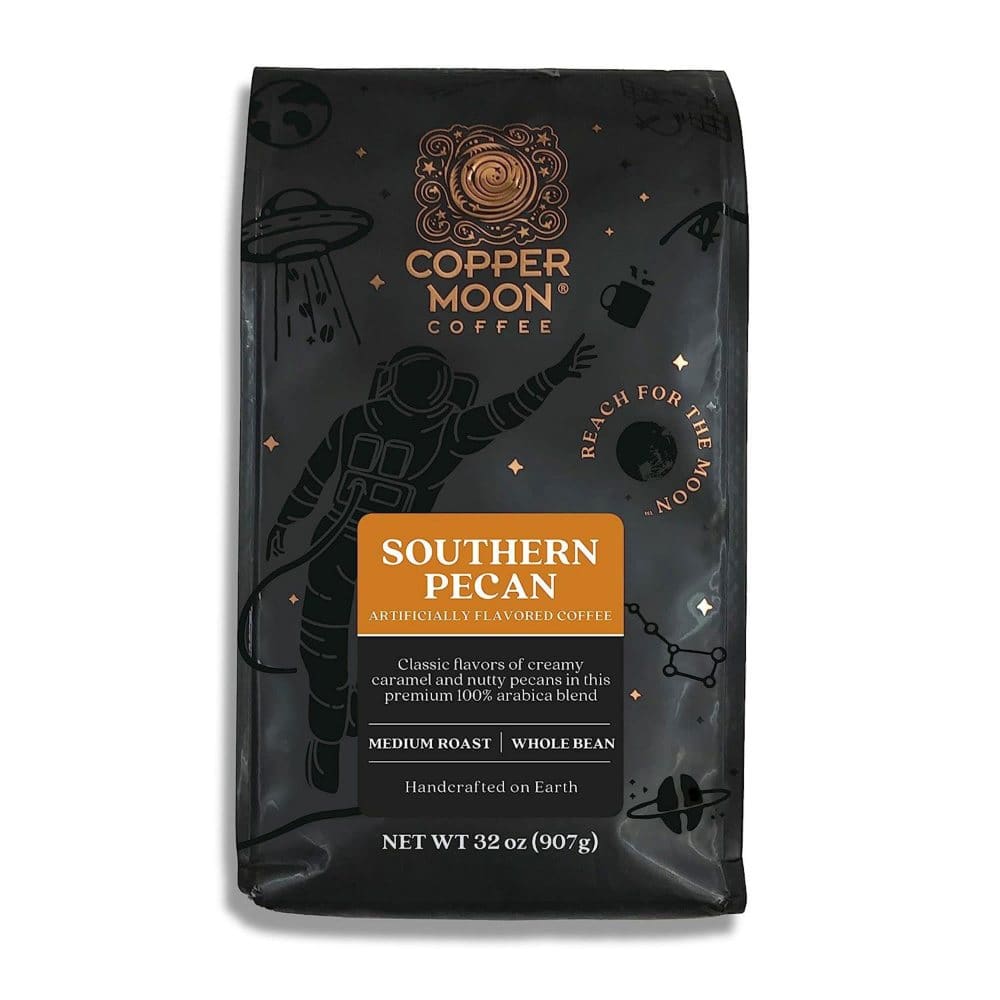 Copper Moon Whole Bean Coffee Southern Pecan (32 oz.) - Limited Time Beverages - ShelHealth