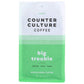COUNTER CULTURE Grocery > Beverages > Coffee, Tea & Hot Cocoa COUNTER CULTURE Big Trouble Coffee Beans, 12 oz