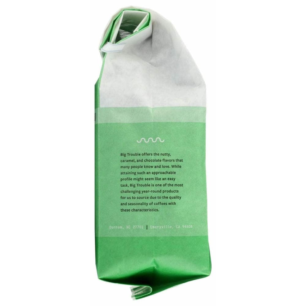 COUNTER CULTURE Grocery > Beverages > Coffee, Tea & Hot Cocoa COUNTER CULTURE: Big Trouble Whole Bean Coffee, 24 oz