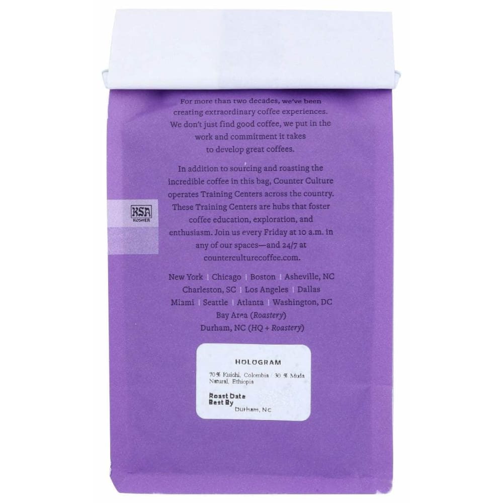 COUNTER CULTURE Grocery > Beverages > Coffee, Tea & Hot Cocoa COUNTER CULTURE Hologram Coffee Beans, 12 oz