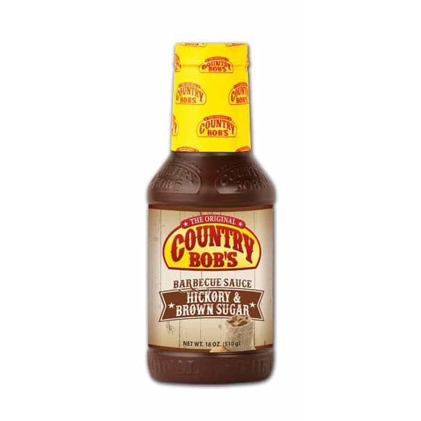 COUNTRY BOBS Grocery > Meal Ingredients > Sauces COUNTRY BOBS Hickory Brown Sugar Barbecue Sauce, 18 oz