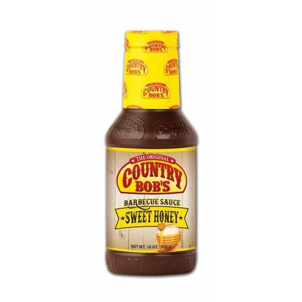 COUNTRY BOBS Grocery > Meal Ingredients > Sauces COUNTRY BOBS Sweet Honey Barbecue Sauce, 18 fo