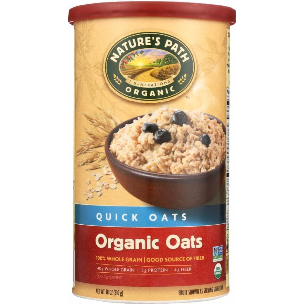 Natures Path Country Choice Organic Quick Oats, 18 oz
