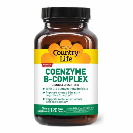 COUNTRY LIFE COUNTRY LIFE Coenzyme B Complex Caps, 120 vc