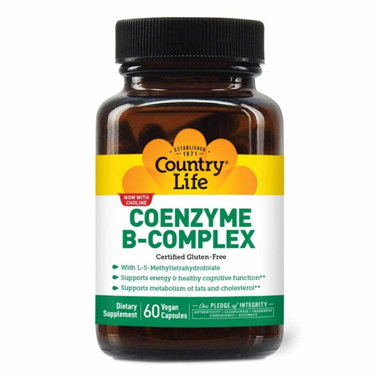 COUNTRY LIFE COUNTRY LIFE Coenzyme B Complex Caps, 60 vc