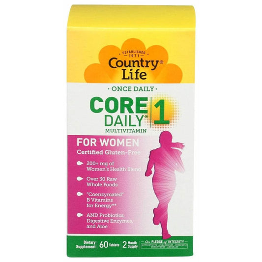 COUNTRY LIFE COUNTRY LIFE Core Daily 1 For Women Multivitamin, 60 tb
