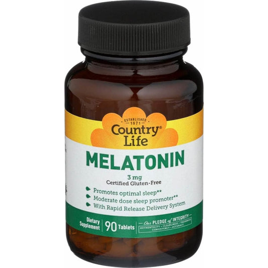 COUNTRY LIFE COUNTRY LIFE Melatonin 3mg, 90 tb