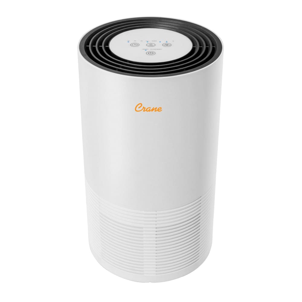 Crane True HEPA Air Purifier with Germicidal UV Light Premium