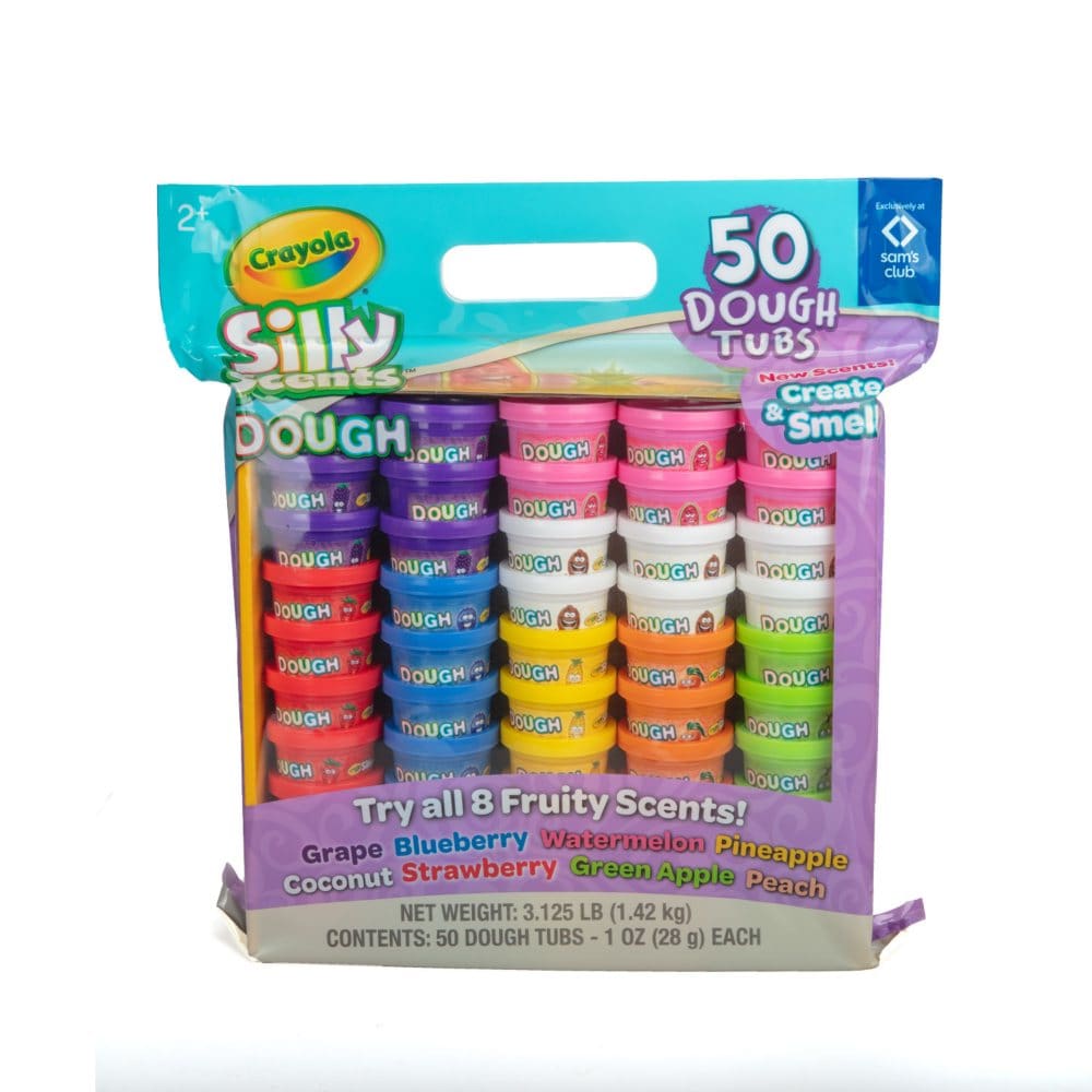 Crayola Silly Scents Dough 50 pk. - Arts & Crafts - Crayola