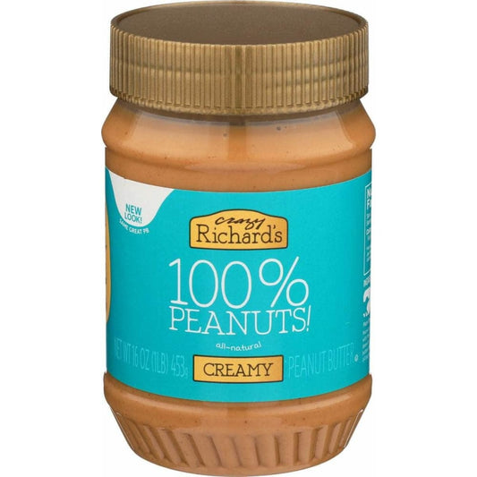 CRAZY RICHARD CRAZY RICHARD Creamy Peanut Butter, 16 oz