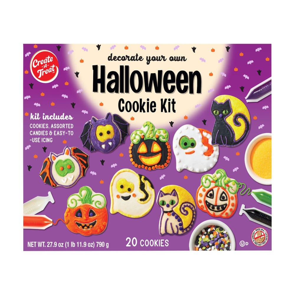 Create A Treat Halloween Cookie Kit 20 ct. - Home/Grocery Household & Pet/Canned & Packaged Food/Snacks/Cookies/ - Create A Treat
