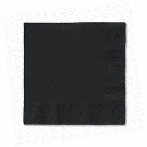 CREATIVE CONVERTING CREATIVE CONVERTING Black Velvet Beverage Napkin, 50 ea