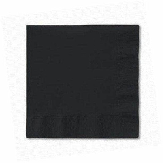 CREATIVE CONVERTING CREATIVE CONVERTING Black Velvet Beverage Napkin, 50 ea