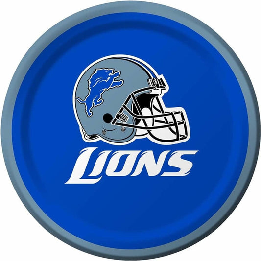 CREATIVE CONVERTING CREATIVE CONVERTING Lunch Plate Detroit Lions, 8 ea