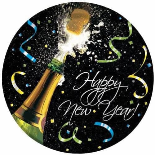 CREATIVE CONVERTING CREATIVE CONVERTING Plate Dinner 2020 Nye, 8 ea