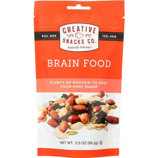 CREATIVE SNACKS Creative Snack Nuts Brain Food Ggb, 3.5 Oz
