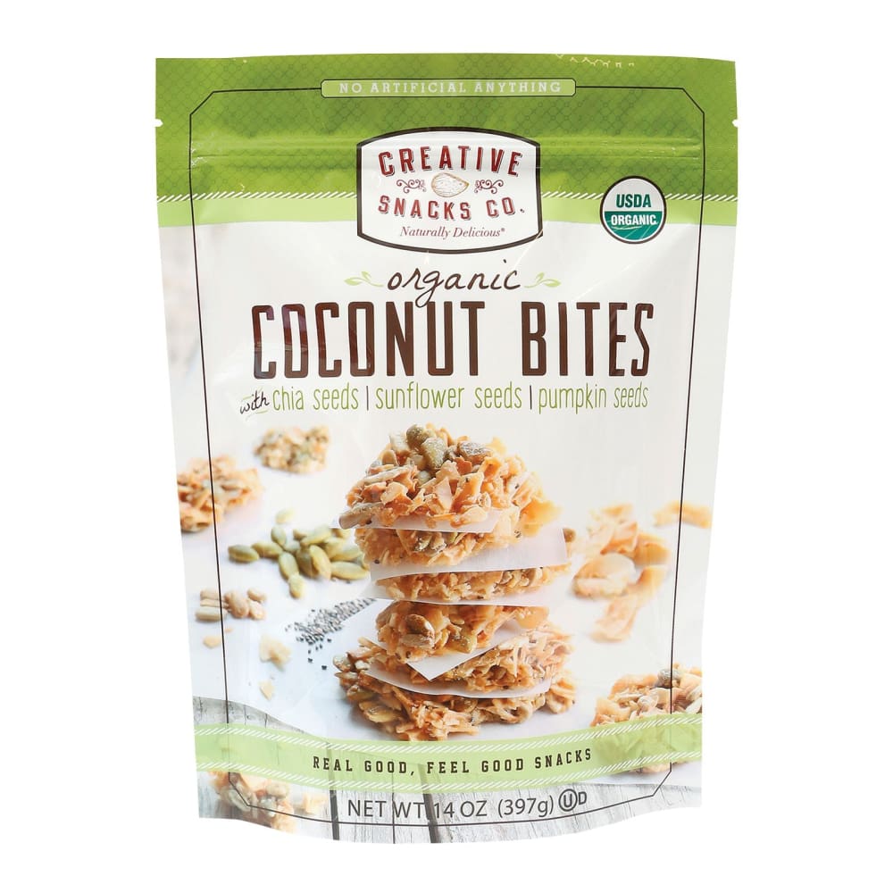 Creative Snacks Organic Coconut Bites 14 oz. - Creative