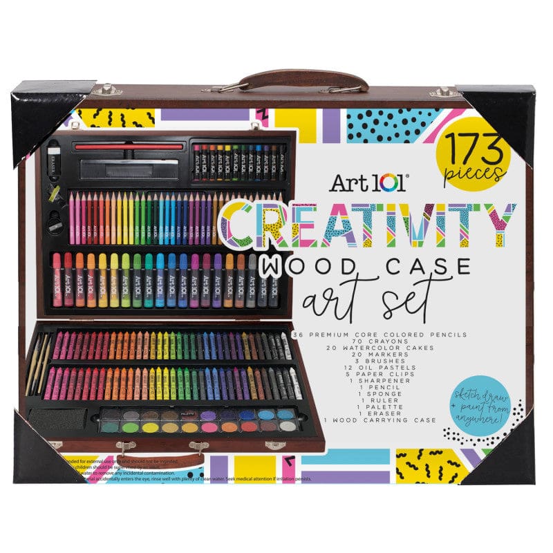 Creativity Wood Case Art Set - Art & Craft Kits - Art 101 / Advantus