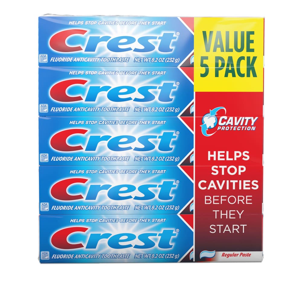 Crest Cavity Protection Toothpaste 5 pk. - Crest