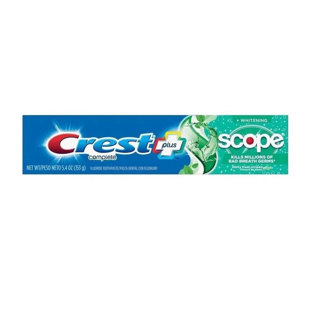 Crest Complete Whitening + Scope Toothpaste Minty Fresh - Bulk - 12 pack 5.4 Oz - Toothpaste - Crest